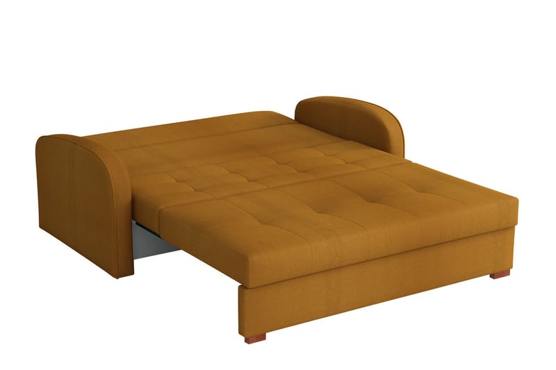 Bensbyn 3-Pers. Sovesofa - Velour/Sort - Møbler - Sofaer - Sovesofaer