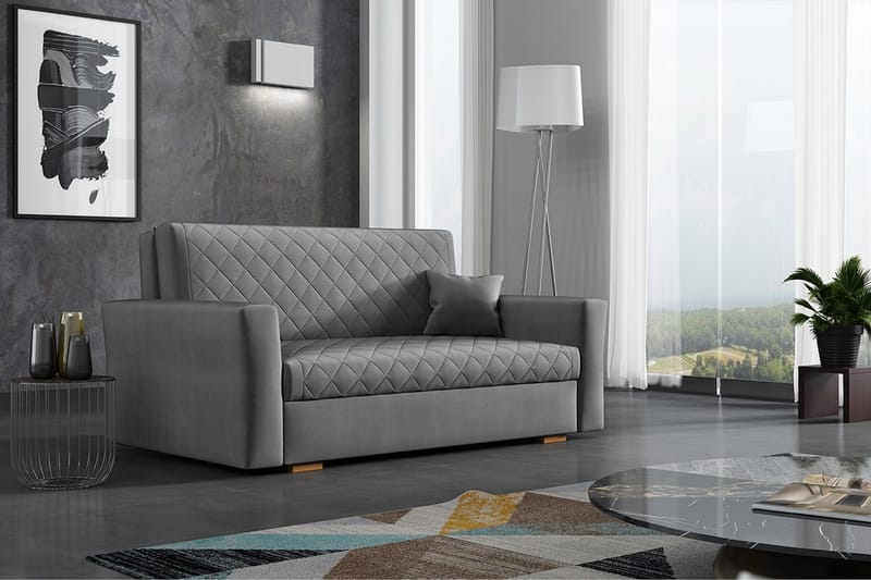 Bensbyn Sovesofa - Grå - Møbler - Sofaer - Sovesofaer