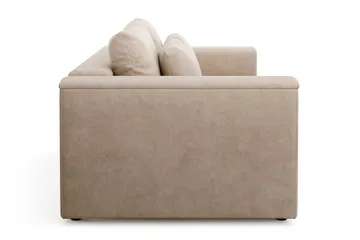 Bergen ekstra dyb, 3-personers sovesofa med opbevaring - Beige - Møbler - Sofaer - Sovesofaer