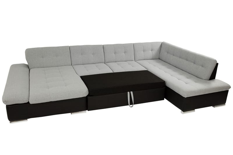 Bergen U-sovesofa 345x205x77 cm - Sovesofaer - Sovesofa chaiselong - Lædersofaer