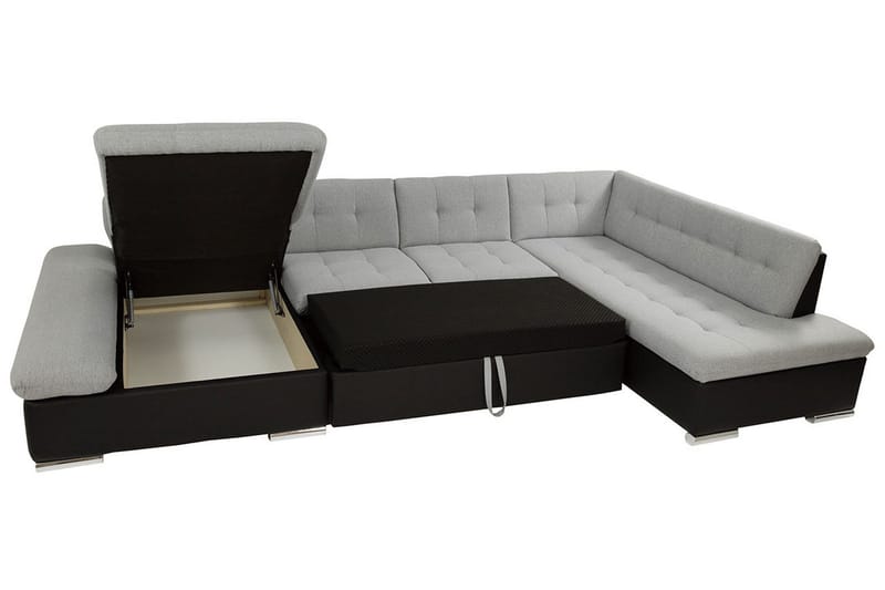 Bergen U-sovesofa 345x205x77 cm - Møbler - Sofaer - Sovesofaer