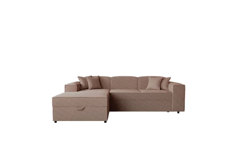 Bizantine Sovesofa m. Divan 3-personers - Lyserød - Møbler - Sofaer - Sovesofaer