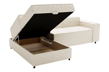 Bizantine Sovesofa m. Divan 3-personers - Grå - Møbler - Sofaer - Sovesofaer