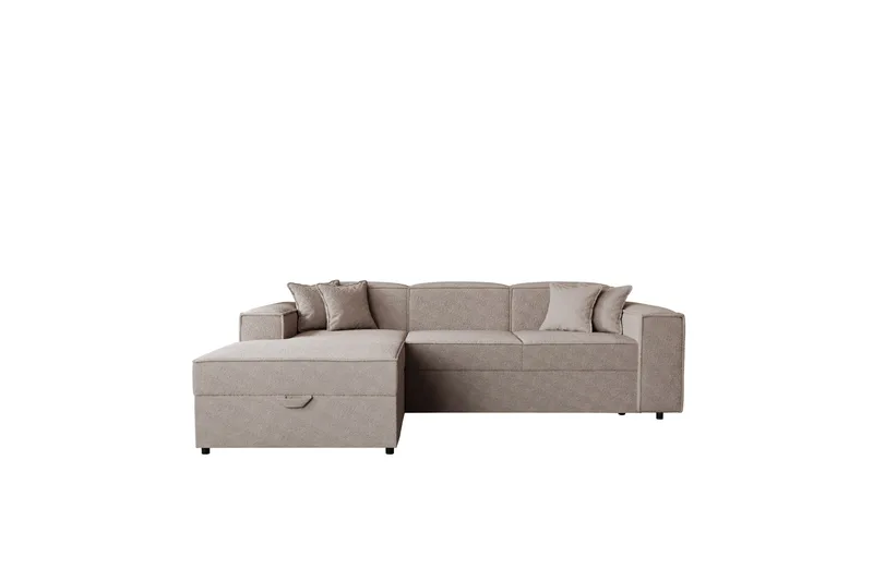 Bizantine Sovesofa m. Divan 3-personers - Grå - Møbler - Sofaer - Sovesofaer