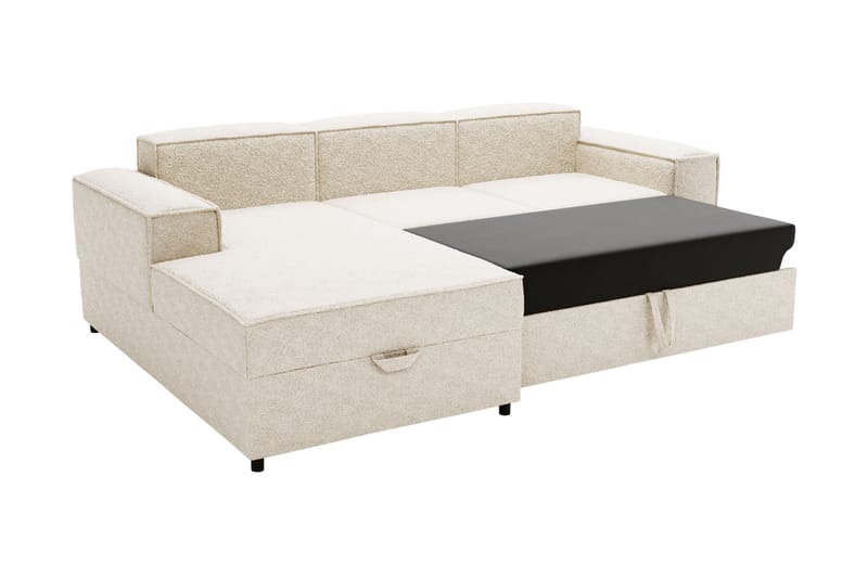 Bizantine Sovesofa m. Divan 3-personers - Grå - Møbler - Sofaer - Sovesofaer