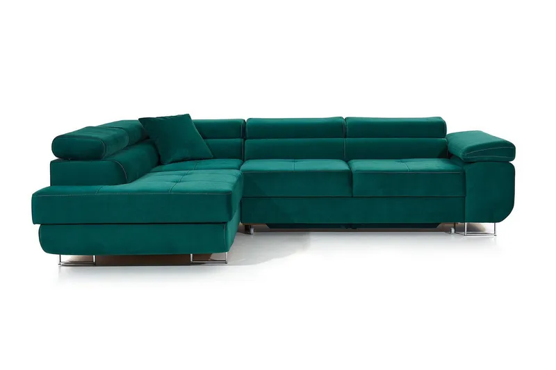 Bobis Sovesofa med Chaiselong Venstre, Grøn