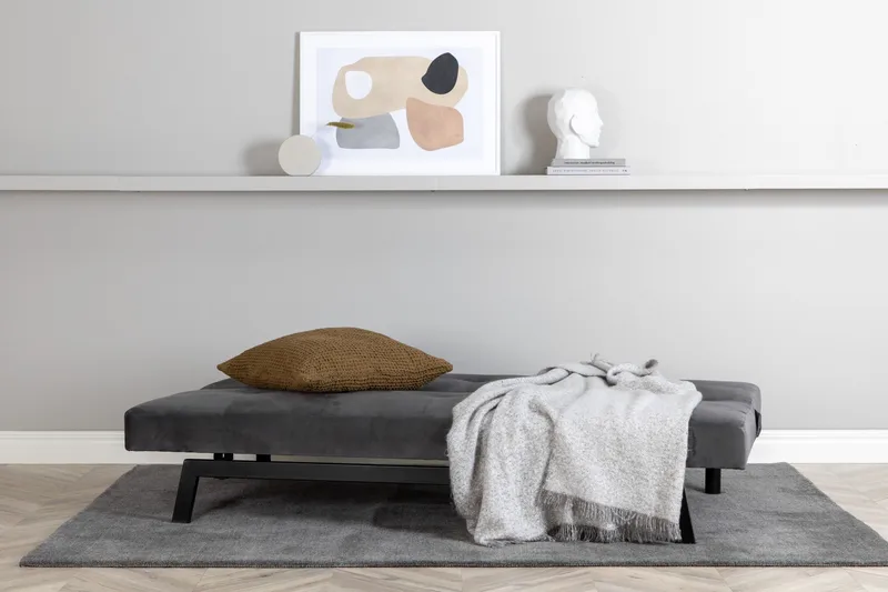 Bodil Sovesofa - Mørkegrå - Møbler - Sofaer - Sovesofaer