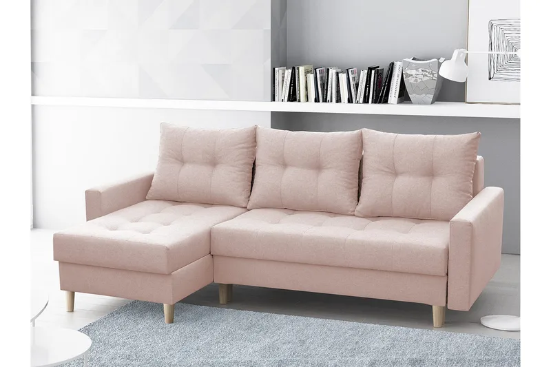 Bodo Sovesofa med diva 222x140x90 cm - Møbler - Sofaer - Sovesofaer