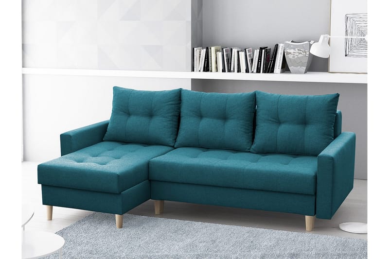 Bodo Sovesofa med diva 222x140x90 cm - Møbler - Sofaer - Sovesofaer