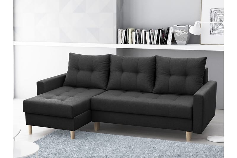 Bodo Sovesofa med diva 222x140x90 cm - Sovesofaer - Sovesofa chaiselong