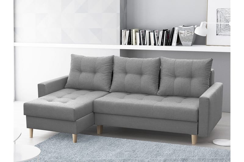 Bodo Sovesofa med diva 222x140x90 cm - Møbler - Sofaer - Sovesofaer