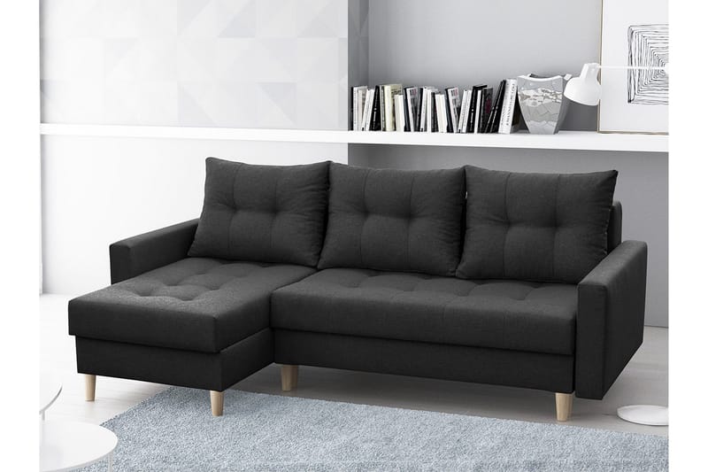Bodo Sovesofa med diva 222x140x90 cm - Møbler - Sofaer - Sovesofaer
