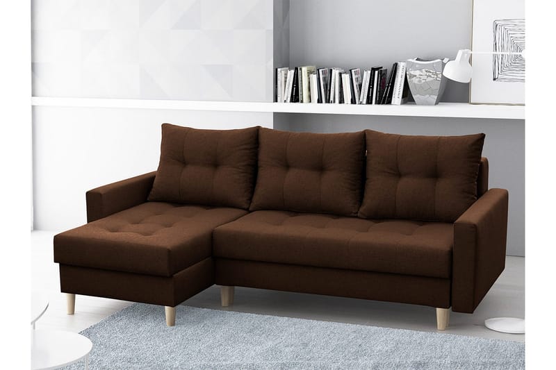 Bodo Sovesofa med diva 222x140x90 cm - Møbler - Sofaer - Sovesofaer