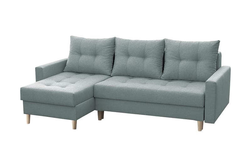 Bodo Sovesofa med divan - Grå - Møbler - Sofaer - Sovesofaer