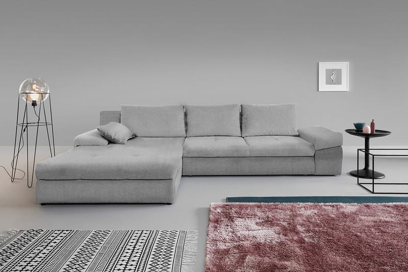 Bono Hjørnesofa - Grå - Møbler - Sofaer - Sovesofaer