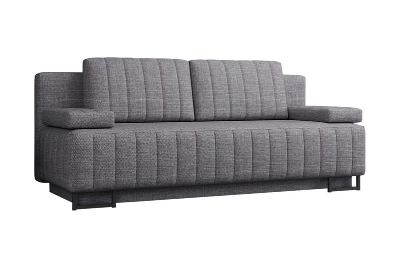 Bonsall 3-pers. Sovesofa - Grå - Sovesofaer - 3 personers sovesofa