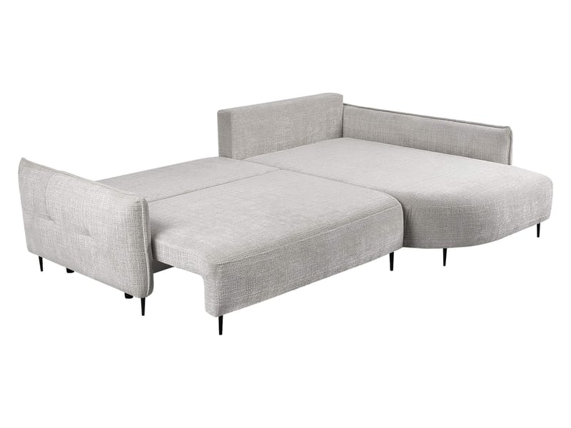 Bornalle 3-personers sovesofa med chaiselong - beige - Møbler - Sofaer - Sovesofaer