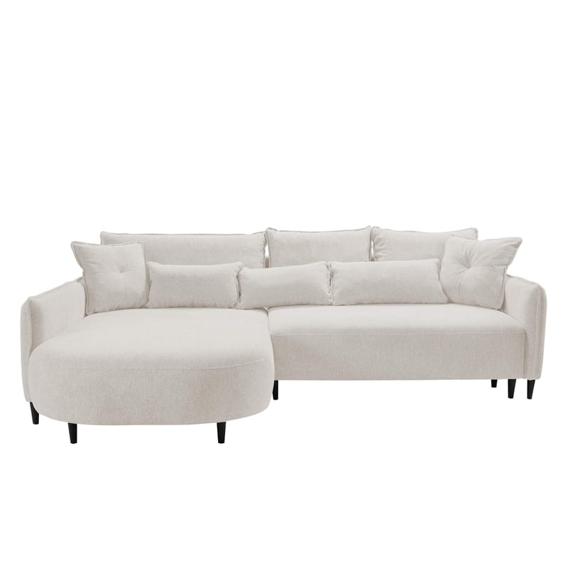Bornalle 3-personers sovesofa med chaiselong, beige