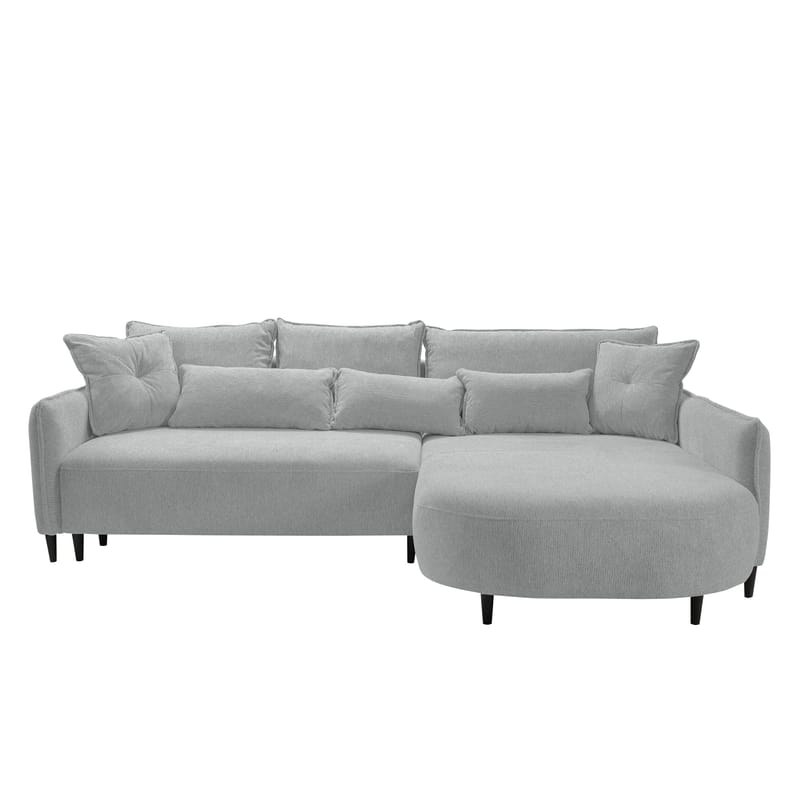 Bornalle 3-personers sovesofa med chaiselong - grå - Møbler - Sofaer - Sovesofaer