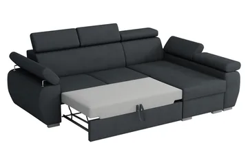Boston Hjørnesofa Højre - Brun - Møbler - Sofaer - Sovesofaer