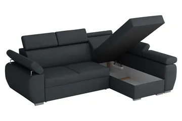 Boston Hjørnesofa Højre - Mørkegrå - Møbler - Sofaer - Sovesofaer