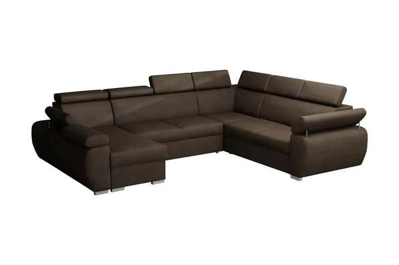 Boston Hjørnesofa Venstre, Brun