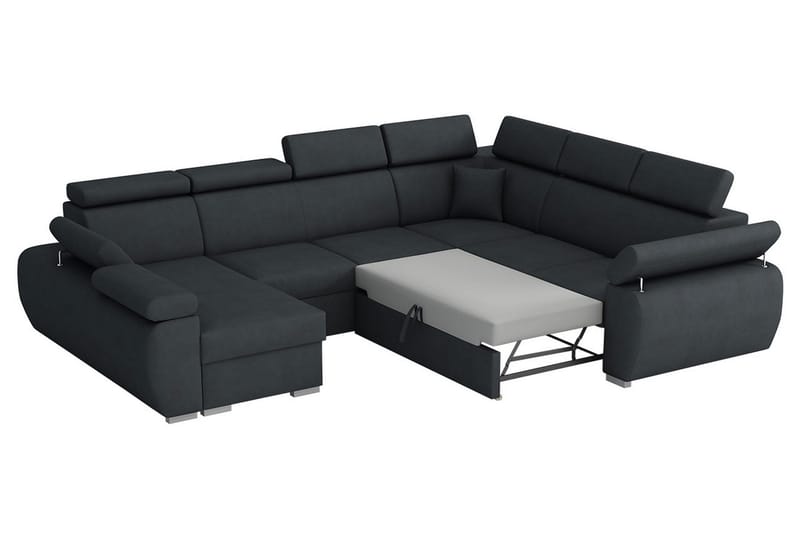 Boston Hjørnesofa Venstre - Mørkegrå - Møbler - Sofaer - Sovesofaer