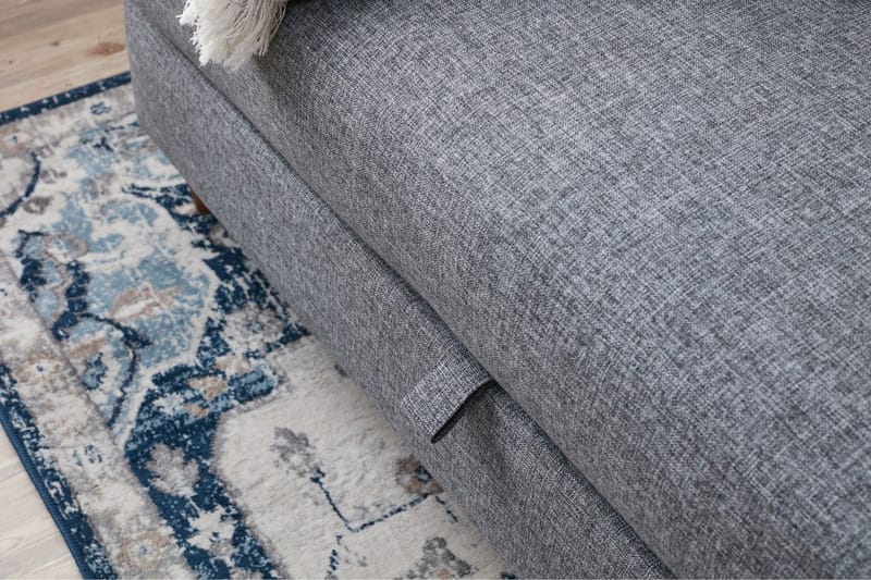 Braneles Sovesofa 3-personer - Grå - Møbler - Sofaer - Sovesofaer