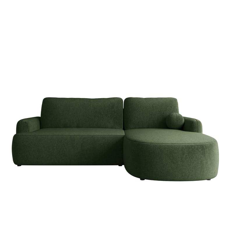 Branrel 3-personers sofa med chaiselong - grøn - Møbler - Sofaer - Sovesofaer
