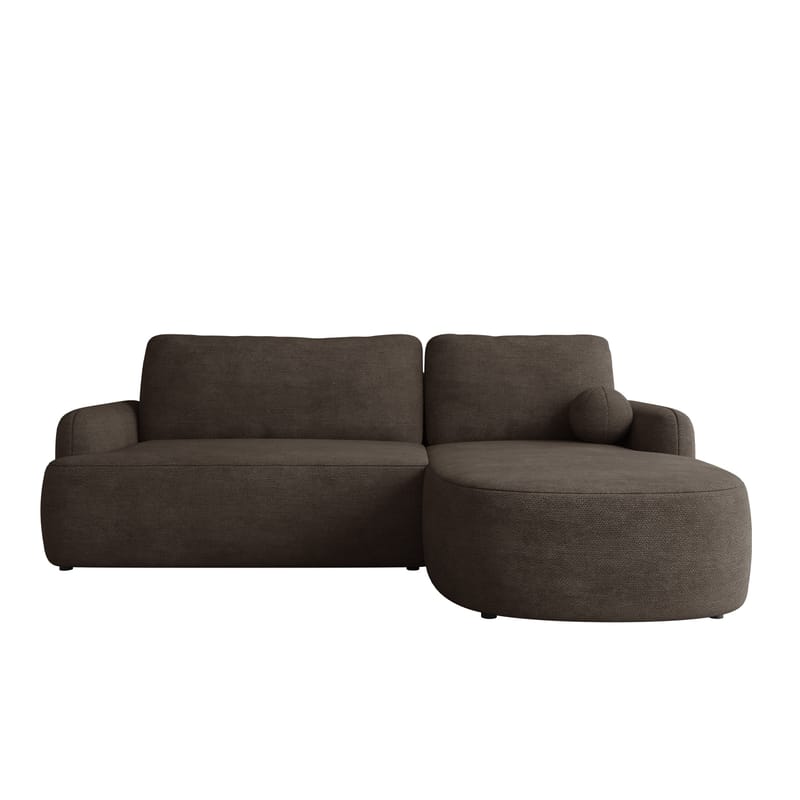 Branrel 3-personers sofa med chaiselong - Brun - Møbler - Sofaer - Sovesofaer