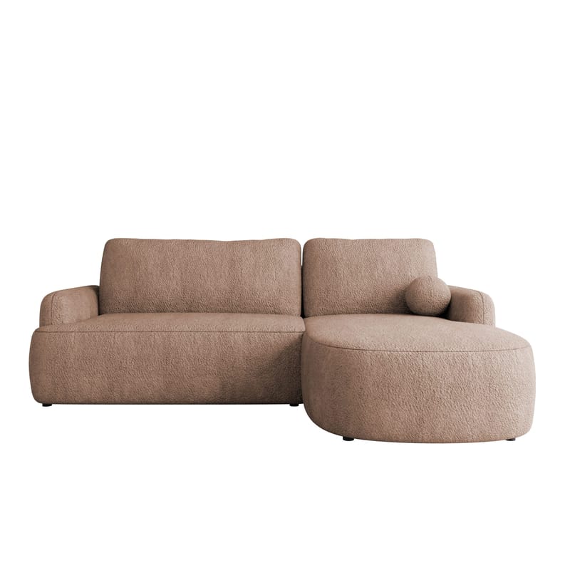 Branrel 3-personers sofa med chaiselong - pink - Møbler - Sofaer - Sovesofaer