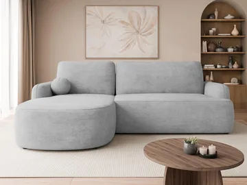 Branrel 3-personers sofa med chaiselong - Grå - Møbler - Sofaer - Sovesofaer