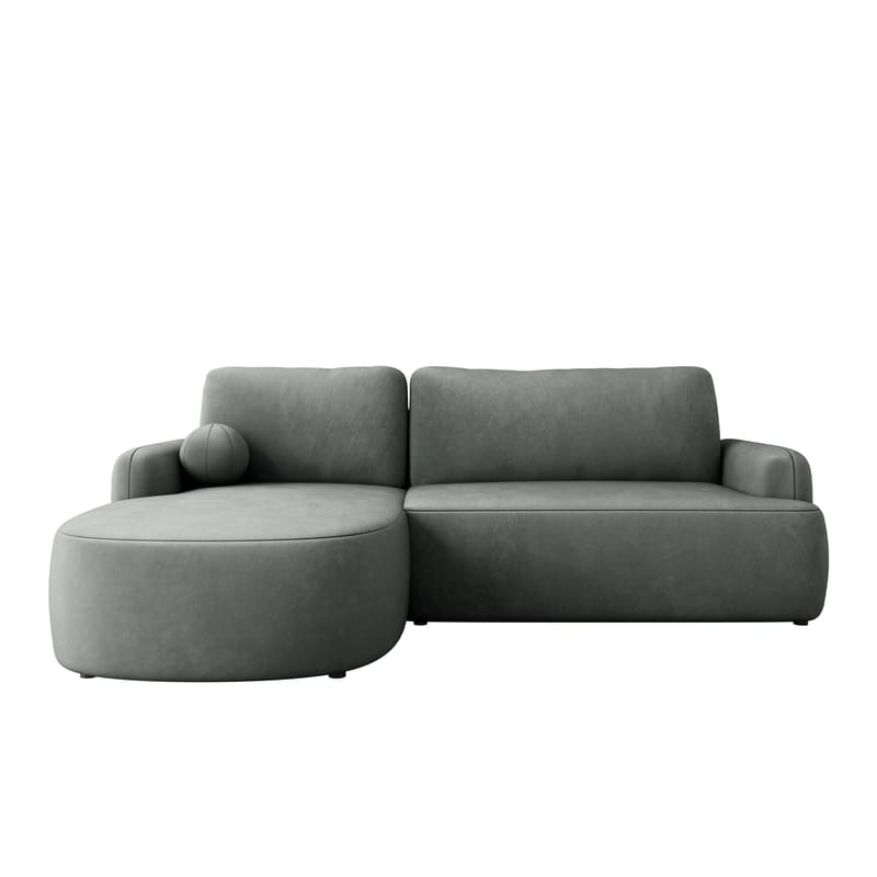 Branrel 3-personers sofa med chaiselong - grå - Møbler - Sofaer - Sovesofaer