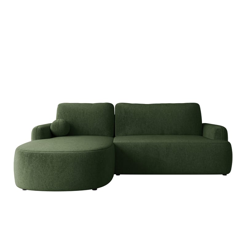 Branrel 3-personers sofa med chaiselong - grøn - Møbler - Sofaer - Sovesofaer