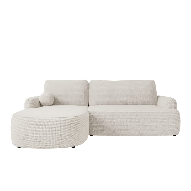 Branrel 3-personers sofa med chaiselong - hvid - Møbler - Sofaer - Sovesofaer