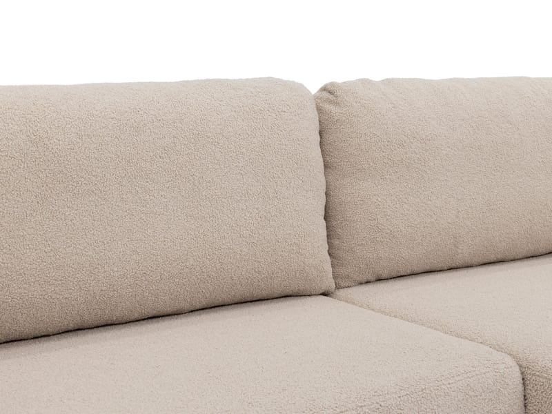 Branrel 3-personers sofa med chaiselong - gul - Møbler - Sofaer - Sovesofaer