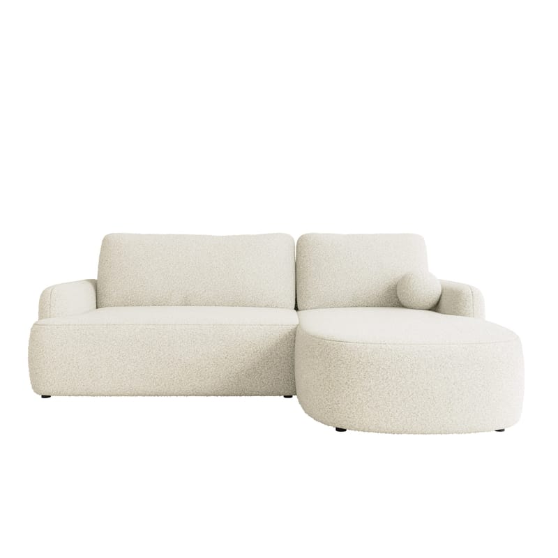 Branrel 3-personers sofa med chaiselong - hvid - Møbler - Sofaer - Sovesofaer