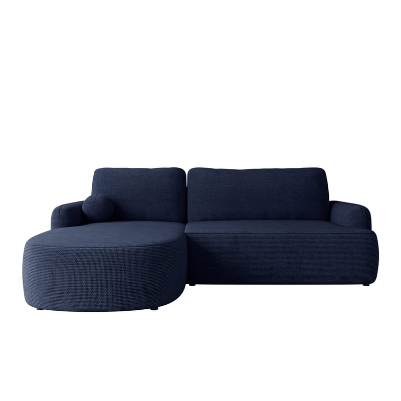 Branrel 3-personers sofa med chaiselong - blå - Møbler - Sofaer - Sovesofaer