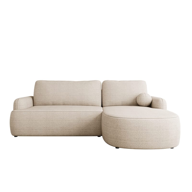Branrel 3-personers sofa med chaiselong - beige - Møbler - Sofaer - Sovesofaer