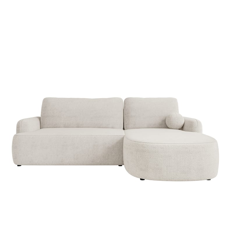 Branrel 3-personers sofa med chaiselong - hvid - Møbler - Sofaer - Sovesofaer