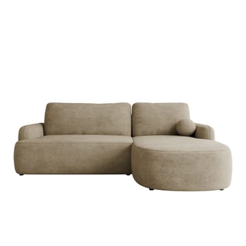 Branrel 4-personers sovesofa med divan højre - Beige - Møbler - Sofaer - Sovesofaer