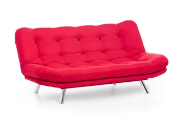 Breana 3-pers. Sovesofa - Rød - Møbler - Sofaer - Sovesofaer