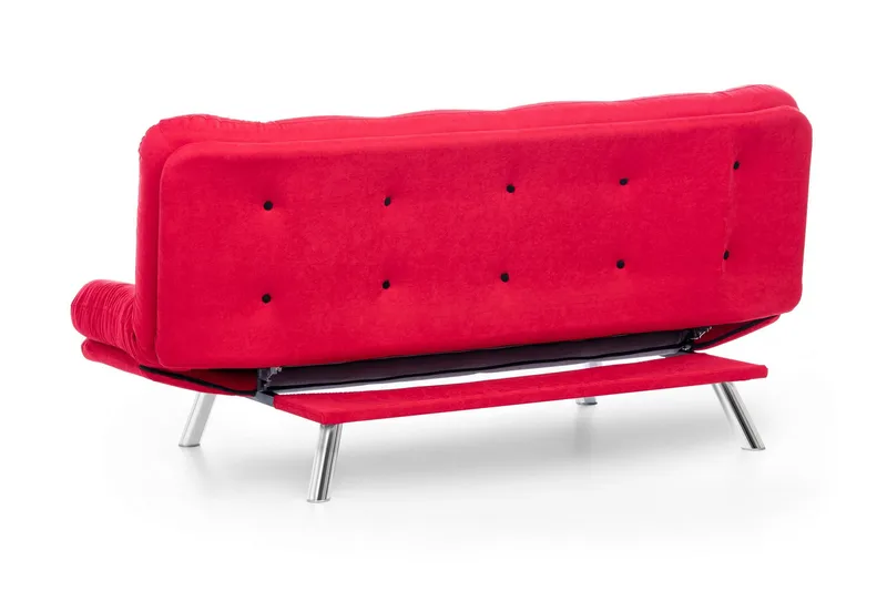 Breana 3-pers. Sovesofa - Rød - Møbler - Sofaer - Sovesofaer