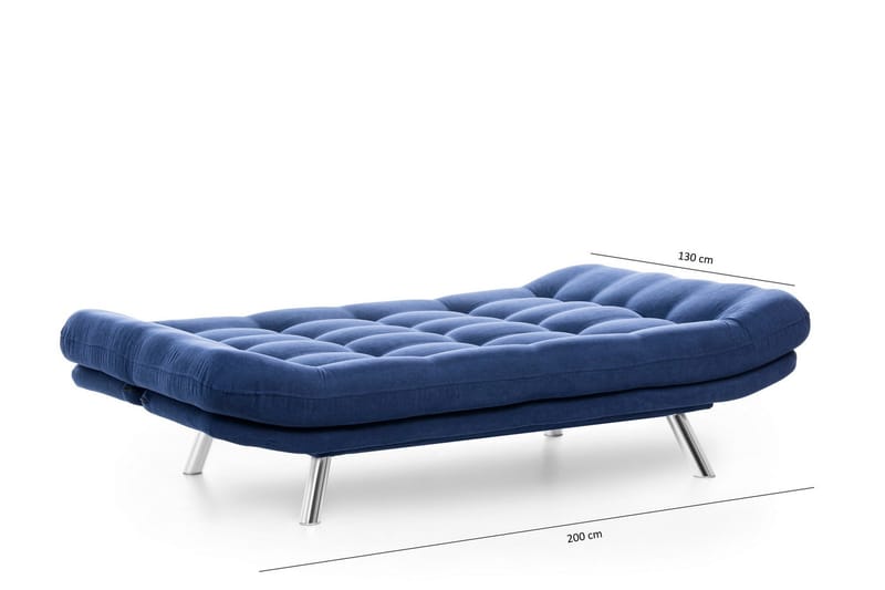 Breana 3-pers. Sovesofa - Marineblå - Møbler - Sofaer - Sovesofaer