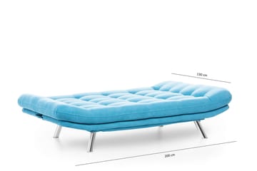 Breana 3-pers. Sovesofa - Turkis - Møbler - Sofaer - Sovesofaer