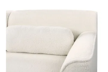 Bree Hjørnesofa 3-personers - Hvid/Lyst træ - Møbler - Sofaer - Sovesofaer