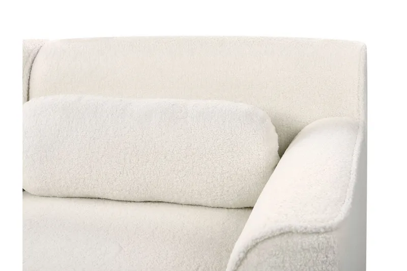 Bree Hjørnesofa 3-personers - Hvid/Lyst træ - Møbler - Sofaer - Sovesofaer