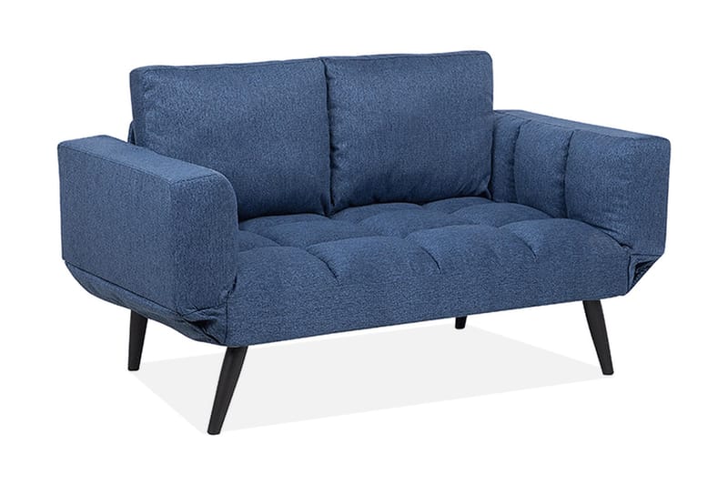 Brekke sovesofa 150 cm - Blå - Sovesofaer - Lædersofaer - 4 personers sovesofa - 3 personers sovesofa - 2 personers sovesofa - Velour sofaer