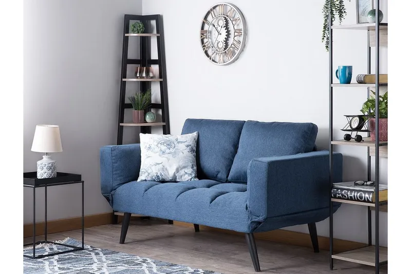 Brekke sovesofa 150 cm - Blå - Møbler - Sofaer - Sovesofaer