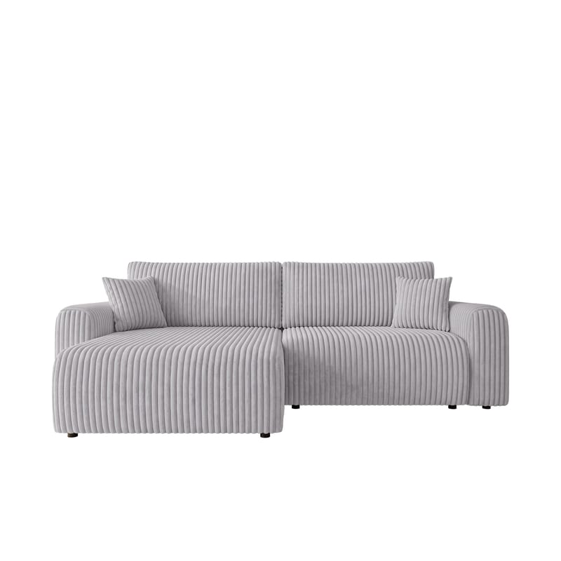 Brenor 3-personers sovesofa med chaiselong, venstrevendt, lysegrå